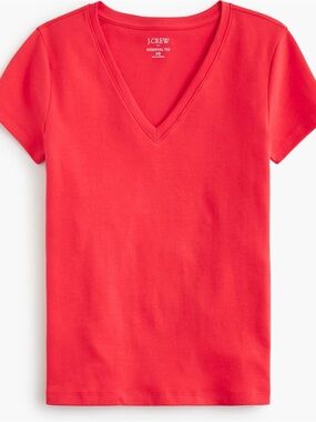 J. Crew Factory Essential v-neck tee